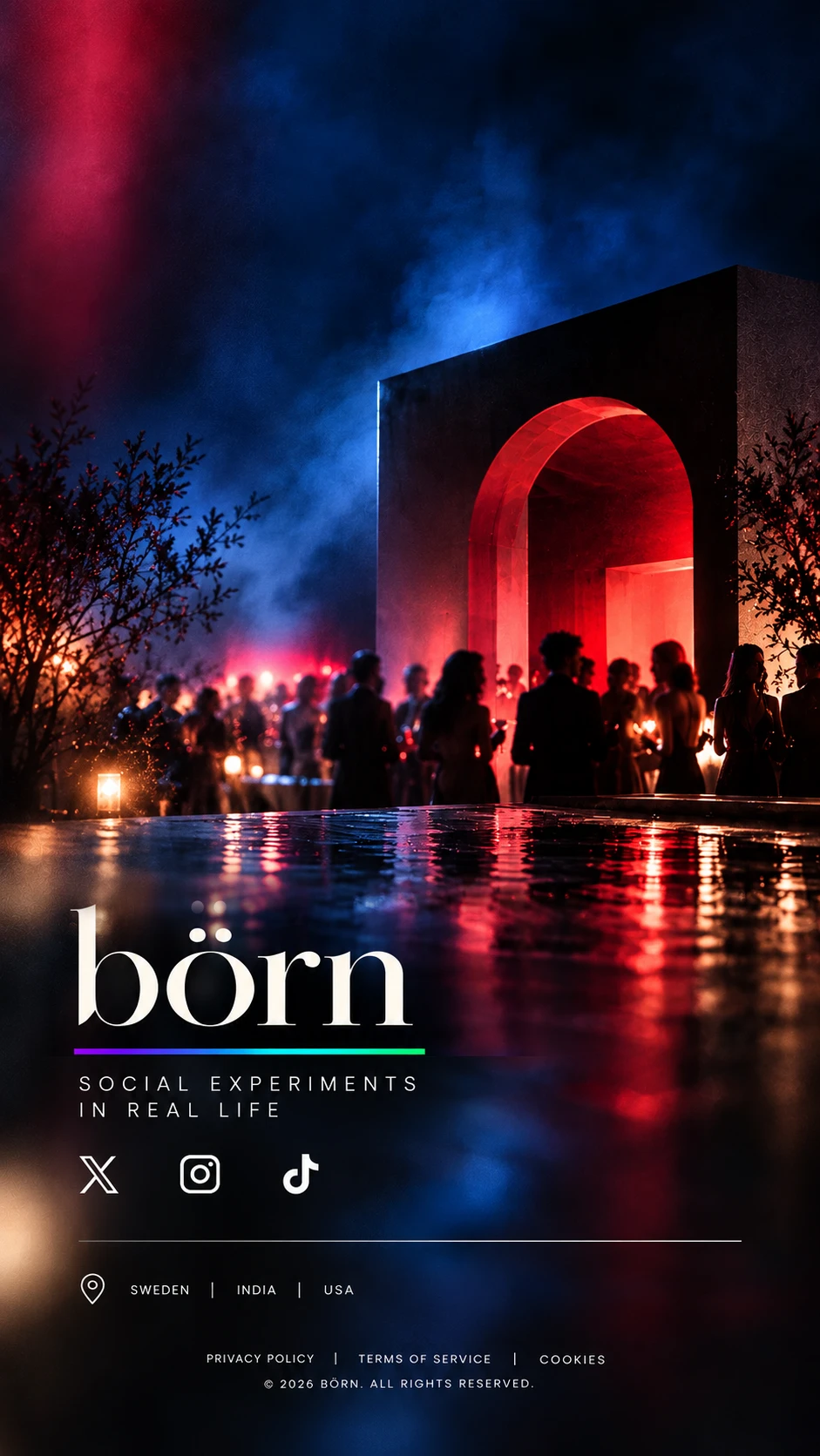 Börn — Social experiments in real life. Sweden, India, USA.